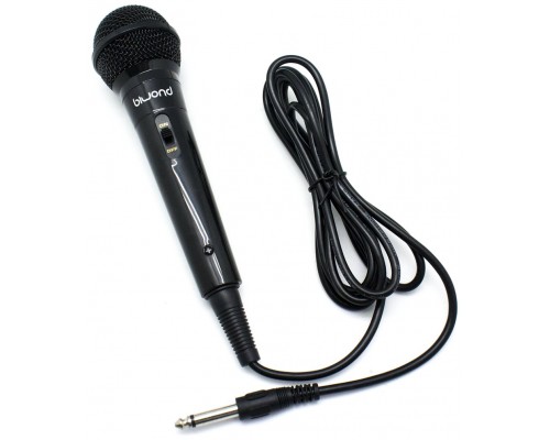 Micrófono con Cable JoyBox Karaoke Biwond REACONDICIONADO (Espera 2 dias)