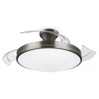 PHILIPS Ventilador Atlas 35+28 W con luz LED