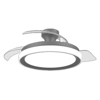 PHILIPS Ventilador techo Luz Bilss 106cm 28+35W Ne