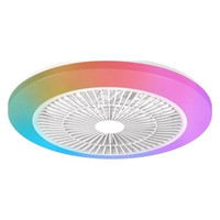 PHILIPS Ventilador techo Amilo LED RGB 20+40W blc-24SX PHILIPS Ventilador techo Amilo LED RGB 20+40W blc