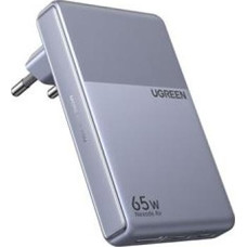 UGREEN NEXODE AIR SLIM 65W, THIN YET POWERFUL /ENCHUFE FLEXIBLE (65W 2C1A GAN FAST CHARGER (ULTRA-THIN) + USB-C*2 USB-A*1 / GRAY + EUROPEAN STANDARD) (Espera 4 dias)-SX28 UGREEN NEXODE AIR SLIM 65W, THIN YET POWERFUL /ENCHUFE FLEXIBLE (65W 2C1A GAN FAST CHARGER (ULTRA-THIN) + USB-C*2 USB-A*1 / GRAY + EUROPEAN STANDARD) (Espera 4 dias)