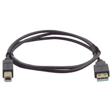 Kramer Electronics 0.9m USB 2.0 cable USB 0,9 m USB A USB B Negro (Espera 4 dias)-SX4 Kramer Electronics 0.9m USB 2.0 cable USB 0,9 m USB A USB B Negro (Espera 4 dias)