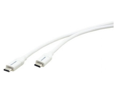 Kramer Electronics C-USB/CC-6 cable USB 1,8 m USB 2.0 USB C Blanco (Espera 4 dias)