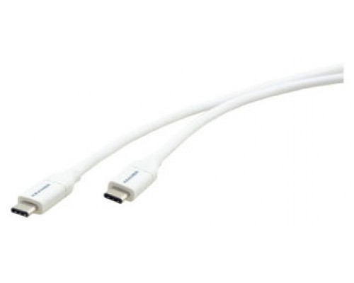 Kramer Electronics C-USB/CA-6 cable USB 1,8 m USB 2.0 USB C USB A Blanco (Espera 4 dias)