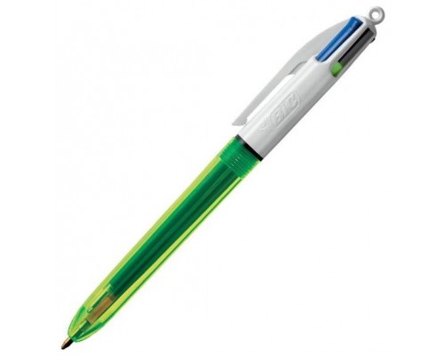 BOLÍGRAFO 4 COLORES FLUO BIC 982868 (MIN12) (Espera 4 dias)