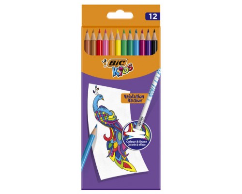 BIC 987868 laápiz de color Multicolor 12 pieza(s) (Espera 4 dias)