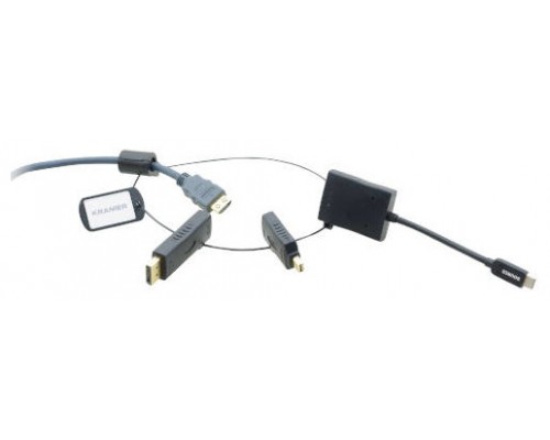Kramer Electronics AD-RING-7 Adaptador gráfico USB Negro (Espera 4 dias)