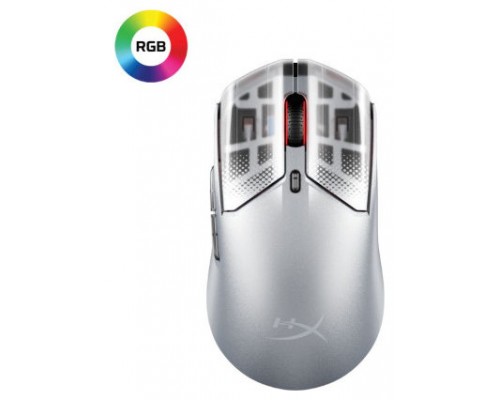 HP Ratón gaming inalámbrico HyperX Pulsefire Haste 2 S plateado (Espera 4 dias)-SX28 HP Ratón gaming inalámbrico HyperX Pulsefire Haste 2 S plateado (Espera 4 dias)