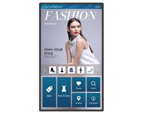BenQ IL4301 Panel plano interactivo 109,2 cm (43") ADS 400 cd / m² 4K Ultra HD Negro Pantalla táctil Procesador incorporado Android 8.0 24/7 (Espera 4 dias)