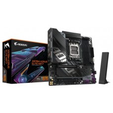 GIGABYTE X870M AORUS ELITE WIFI7 Placa Base – Compatible con procesadores AMD Ryzen 9000, VRM digital de 14+2+2 fases, hasta 8200 MHz DDR5 (OC), 1 x PCIe 5.0 + 1 x PCIe 4.0, Wi-Fi 7, LAN 2.5 GbE, USB 4 (Espera 4 dias)-SX22 GIGABYTE X870M AORUS ELITE WIFI7 Placa Base – Compatible con procesadores AMD Ryzen 9000, VRM digital de 14+2+2 fases, hasta 8200 MHz DDR5 (OC), 1 x PCIe 5.0 + 1 x PCIe 4.0, Wi-Fi 7, LAN 2.5 GbE, USB 4 (Espera 4 dias)