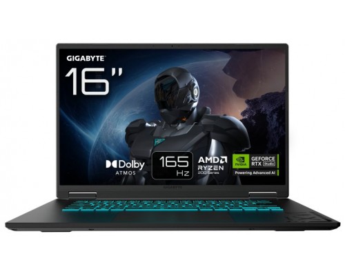 PORTATIL GIGABYTE A16 3VHK3ES864SD R7 260 32GB 1TB RTX5060 16"FHD FreeDOS-SX146 PORTATIL GIGABYTE A16 3VHK3ES864SD R7 260 32GB 1TB RTX5060 16"FHD FreeDOS