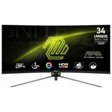 MSI MAG345CQR Monitor34"Gaming WQHD 180h DP HDMI C