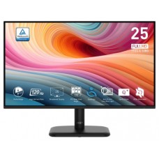 MSI MONITOR PRO MP251L E2.  24.5" PLANO. IPS. 1920x1080. 120Hz. NEGRO. (Espera 4 dias)