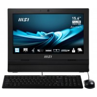 MSI Pro AP162T ADL-042XEU All-in-One PC Intel® N N100 39,6 cm (15.6") 1920 x 1080 Pixeles Pantalla táctil PC todo en uno 8 GB DDR4-SDRAM 256 GB SSD Wi-Fi 6E (802.11ax) Negro (Espera 4 dias)