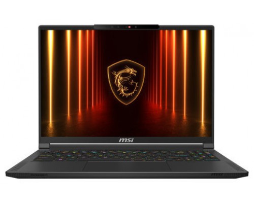 MSI Stealth A16 AI+ A3XWJG-038ES Copilot+ PC AMD Ryzen AI 9 HX 370 Portátil 40,6 cm (16") Quad HD+ 64 GB LPDDR5x-SDRAM 1 TB SSD NVIDIA GeForce RTX 5090 Wi-Fi 7 (802.11be) Windows 11 Home Negro (Espera 4 dias)