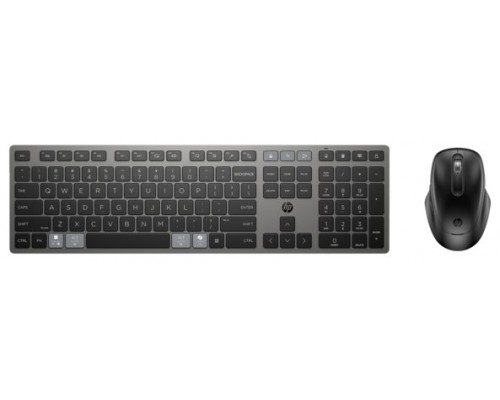 HP Combo 720 Teclado + Raton recargable multidispositivo inalambrico