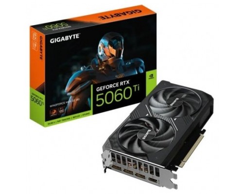 TARJETA GRAFICA GIGABYTE RTX5060TI WF M OC 8G