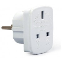 ADAPTADOR ALIMENTACION GEMBIRD CA PARA UK A SCHUKO UE 7.5A-3SX ADAPTADOR ALIMENTACION GEMBIRD CA PARA UK A SCHUKO UE 7.5A
