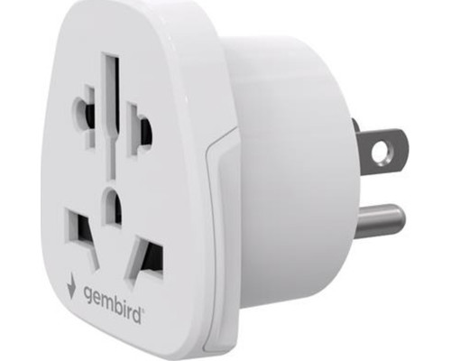 GEMBIRD A-AC-USMINTF ADAPTADOR DE VIAJE-SX3 GEMBIRD A-AC-USMINTF ADAPTADOR DE VIAJE