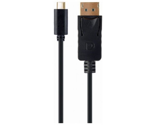 CABLE ADAPTADOR USB TIPO-C A DISPLAYPORT 4K 15 CM NEGRO