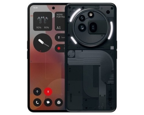 Nothing Phone (3a) Pro 17,2 cm (6.77") SIM doble Android 15 5G USB Tipo C 12 GB 256 GB 5000 mAh Negro (Espera 4 dias)-SX51 Nothing Phone (3a) Pro 17,2 cm (6.77") SIM doble Android 15 5G USB Tipo C 12 GB 256 GB 5000 mAh Negro (Espera 4 dias)