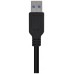 AISENS - CABLE USB 3.0, TIPO A/M-A/M, NEGRO, 1.0M
