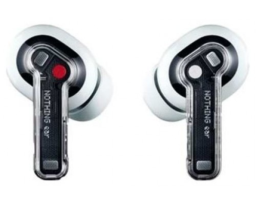 Nothing Ear Auriculares True Wireless Stereo (TWS) Dentro de o&iacute;do Llamadas/M&uacute;sica USB Tipo C Bluetooth Transparente, Blanco (Espera 4 dias)