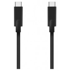 AISENS - CABLE USB 3.2 GEN1 5GBPS 4K@60HZ 3A 60W E-MARKER, TIPO USB-C/M-USB-C/M, NEGRO, 4.0M