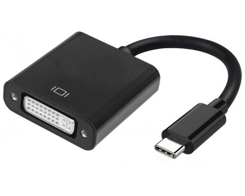 CONVERSOR USB-C MACHO A DVI-IH (DIGITAL
