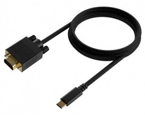 CABLE CONVERSOR USB-C A VGA USB-CM-HDB15M NEGRO 1.8M