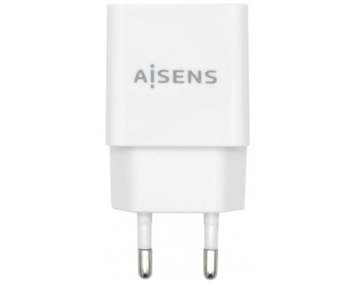 CARGADOR USB AISENS 10W ALTA EFICIENCIA 5V 2A BLANCO