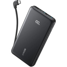 POWERBANK ANKER 10000 MAH 30W CON CON CABLE USB-C INTEGRADO