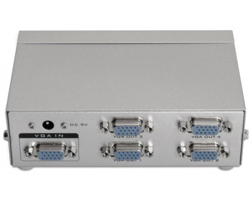 DUPLICADOR PARA 4 MONITORES SVGA CON ALIMENTACION