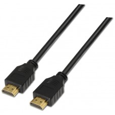 AISENS - CABLE HDMI ALTA VELOCIDAD / HEC, A/M-A/M, NEGRO, 1.0M