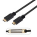 AISENS - CABLE HDMI ALTA VELOCIDAD / HEC CON REPETIDOR, A/M-A/M, NEGRO, 30M-SX15 AISENS - CABLE HDMI ALTA VELOCIDAD / HEC CON REPETIDOR, A/M-A/M, NEGRO, 30M