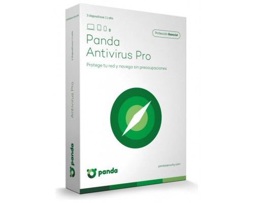 SOFTWARE ANTIVIRUS PANDA  DOME  ESSENTIAL  3 LICENCIAS