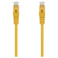 CABLE RED AISENS LATIGUILLO RJ45 LSZH CAT.6A UTP AWG24 0.5M AMARILLO