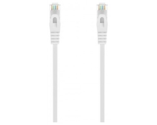 CABLE RED AISENS LATIGUILLO RJ45 LSZH CAT.6A UTP AWG24 0.5M BLANCO