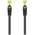 CABLE RED LATIGUILLO RJ45 LSZH CAT.7 SFTP AWG26 NEGRO