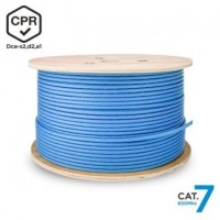 BOBINA CABLE RED AISENS RJ45 LSZH CPR Dca CAT.7 SFTP 305M AZUL