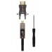 AISENS CABLE HDMI V2.1 AOC DESMONTABLE ULTRA ALTA VELOCIDAD / HEC 8K@60HZ 4K@120HZ 4:4:4 48GBPS, A/M-D/A/M, NEGRO, 50M