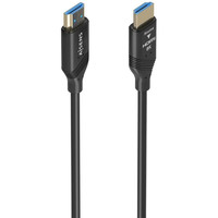 AISENS - CABLE HDMI V2.1 AOC ULTRA ALTA VELOCIDAD / HEC 8K@60HZ 4K@120HZ 4:4:4 48GBPS, A/M-A/M, NEGRO, 20M