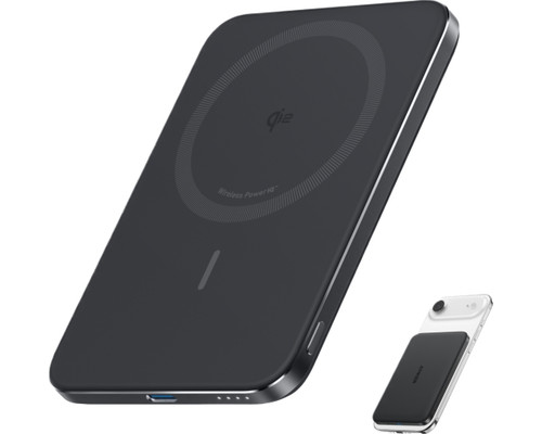POWERBANK INALAMBRICA ANKER MAGNETICO NANO 5000 MAH 15W MAGGO SLIM QI2