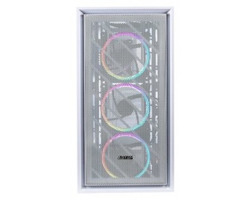 ATX CASE DANUBE KAMP WHITE ARGB-TEMPERED GLASS- 1xUSB