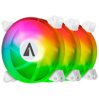 KIT 3xVENTILADOR INTERNO ABYSM ARCLIGHT ARGB WHITE