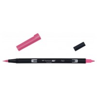 ROTULADOR DOBLE PUNTA PINCEL COLOR HOT PINK TOMBOW ABT-743 (Espera 4 dias)