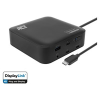 Estacion de acoplamiento universal USB-C 4K, para 2-29HO Estacion de acoplamiento universal USB-C 4K, para 2