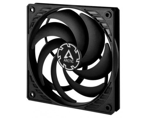 VENTILADOR 12CM ARCTIC P12 PWM PST NEGRO SLIM (Espera 4 dias)