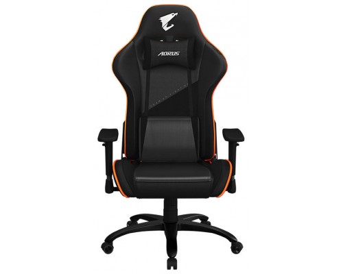 Gigabyte AGC310 Silla para videojuegos de PC Asiento acolchado Negro, Naranja (Espera 4 dias)