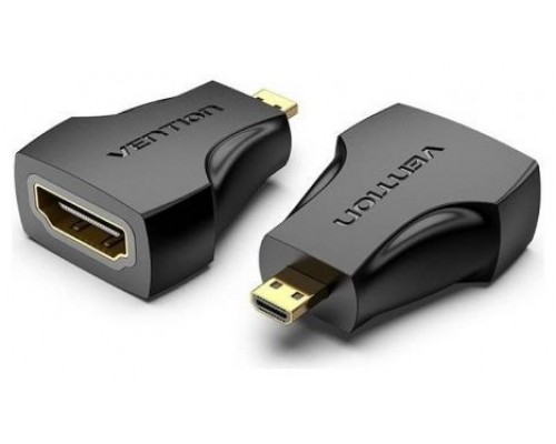 ADAPTADOR MICRO HDMI/M A HDMI/H NEGRO VENTION (Espera 4 dias)